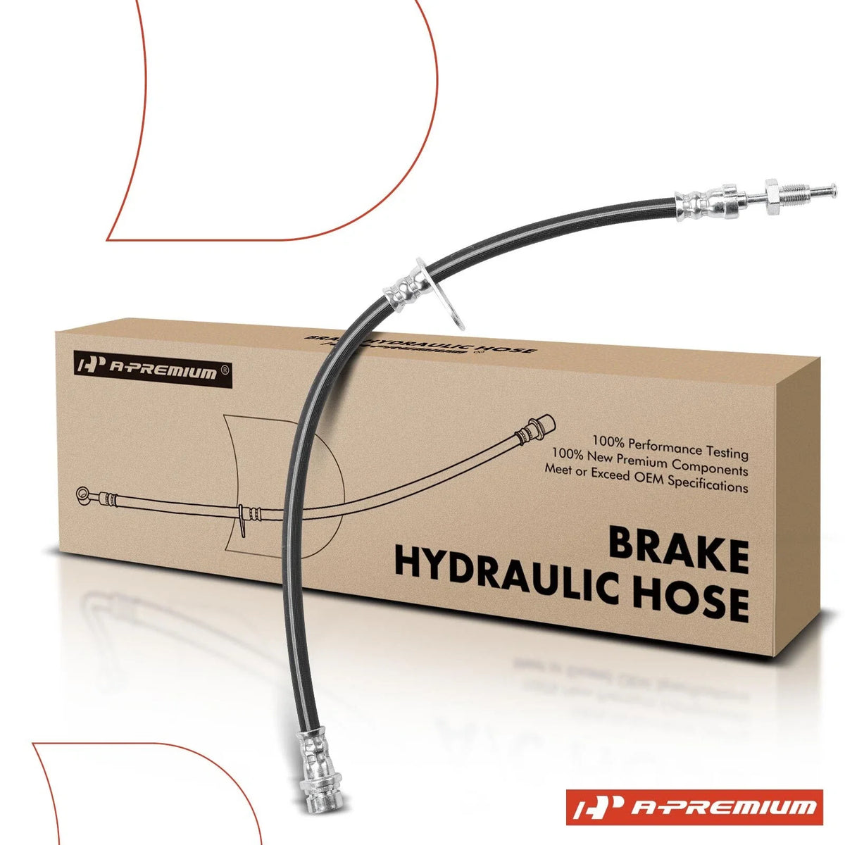 Rear Driver Brake Hydraulic Hose for Ford Transit Connect (2014–2021)