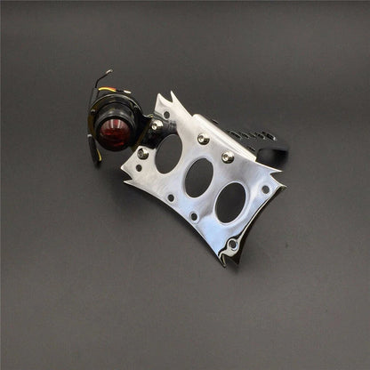 Chrome License Bracket for Harley Touring Bobber Chopper