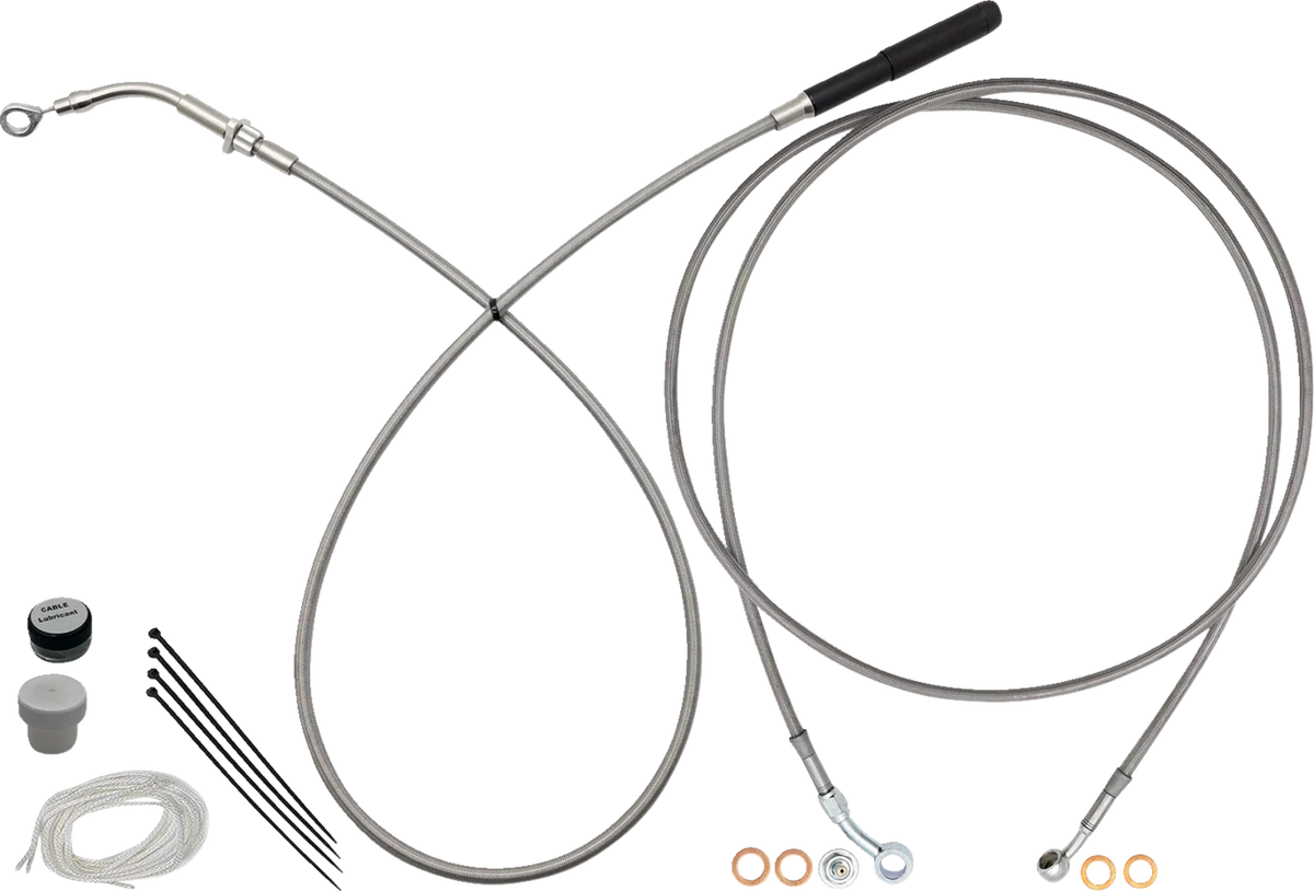 EZ Install Kit for Harley Davidson (14" Handlebars, Upper Clutch)
