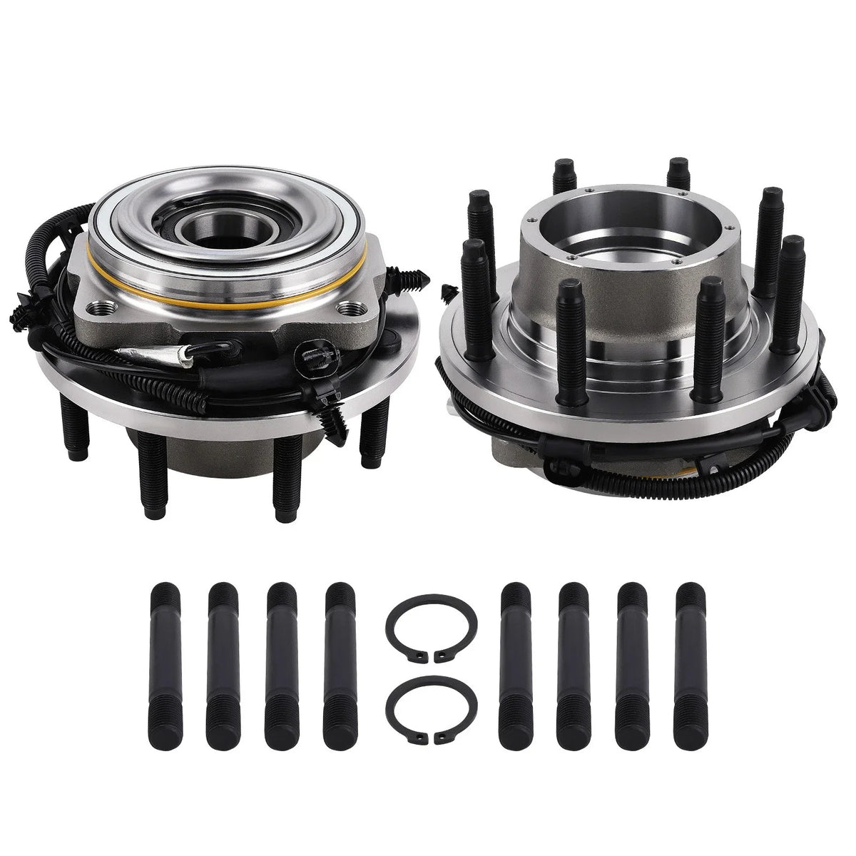 2X Front Wheel Hub Bearing Assembly for Ford F-250 F-350 Super Duty (1999–2023)