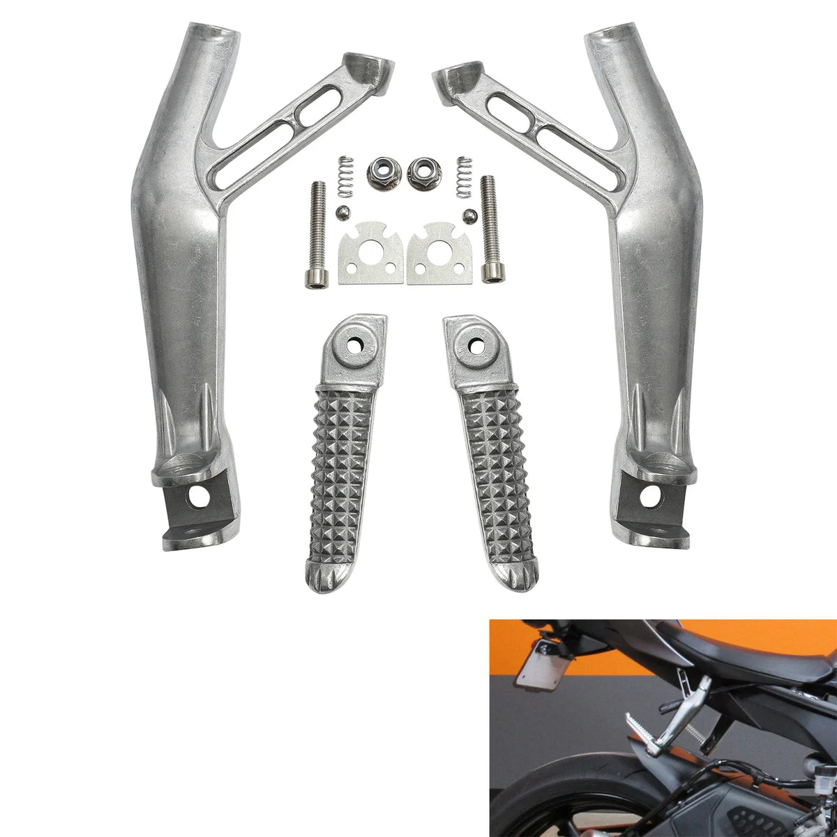 Passenger Footpeg Footrest Bracket for Yamaha R1 R6 2015-2022