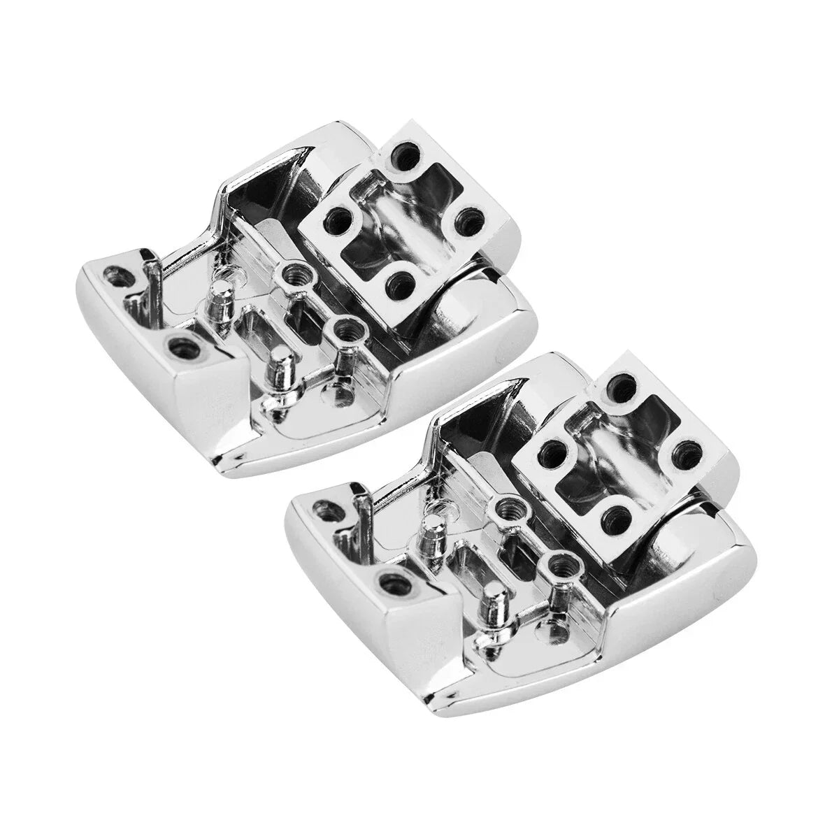 Chrome Trunk Lock Hinges for Touring Harley Electra Glide 1988-2013