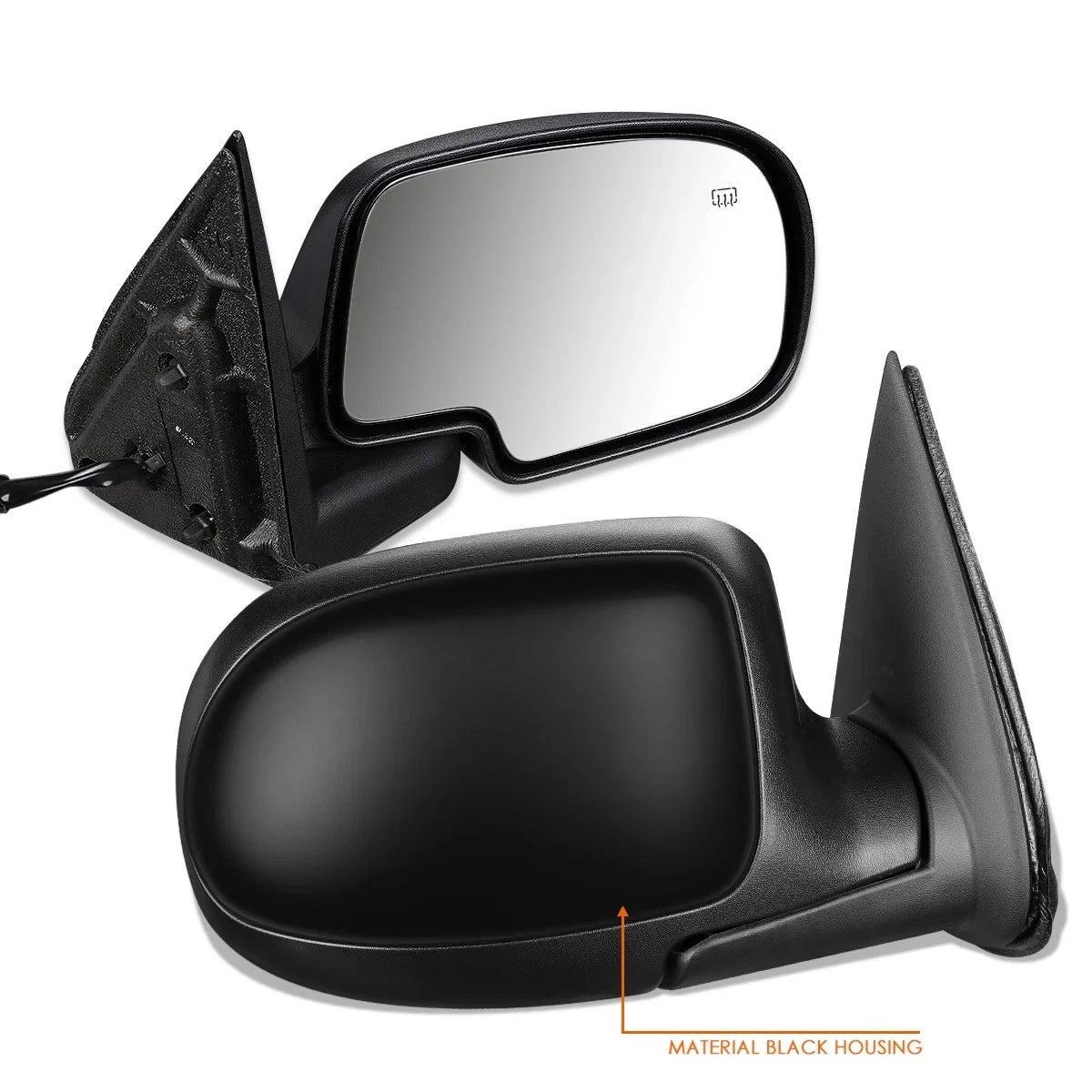 Side View Door Mirror - Powered & Heated for GMC Sierra/Silverado 1999-2002