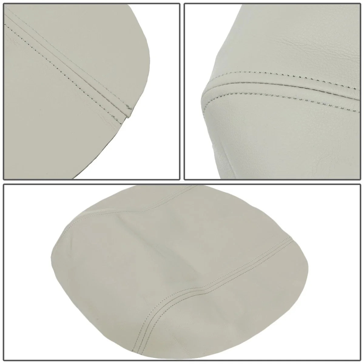 Microfiber Leather Armrest Center Console Lid Cover for Honda Pilot (2009–2015)