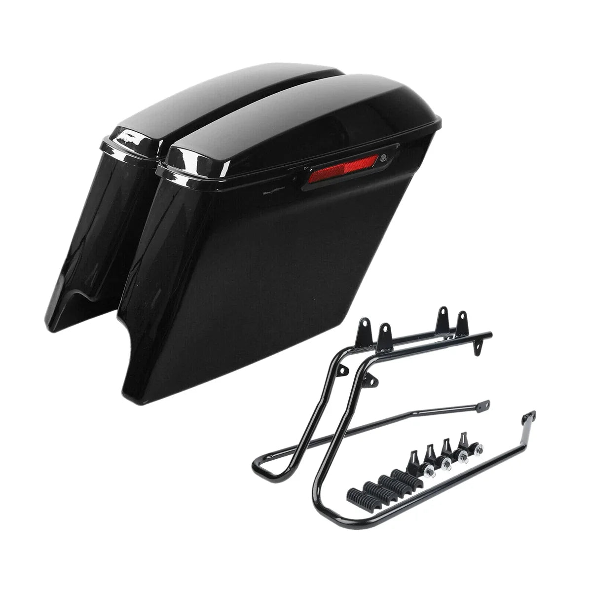 5'' Stretched Saddlebag Conversion Bracket for Harley Softail 86-17
