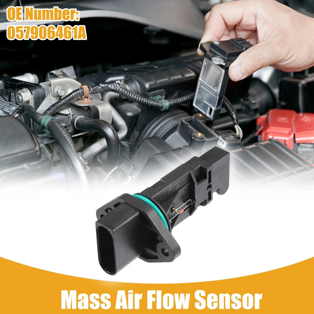 Mass Air Flow Sensor No. 057906461A for Audi A2 (2000–2005)