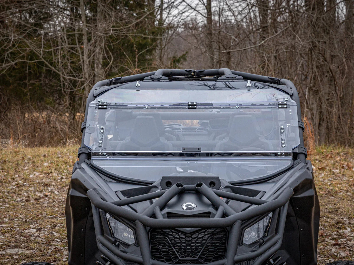 Scratch Resistant Flip Windshield for Can-Am Maverick X3 (2017–2023)
