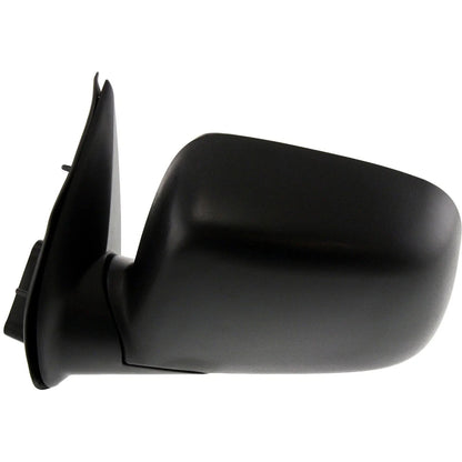 Left Manual Mirror Textured Black for Chevrolet Colorado GMC Canyon 2004-2012