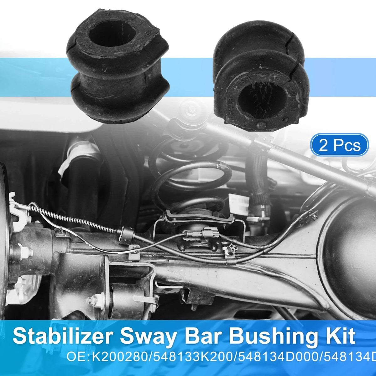 Stabilizer Sway Bar Bushing Kit No.K200280 for Hyundai Entourage (2007–2009)