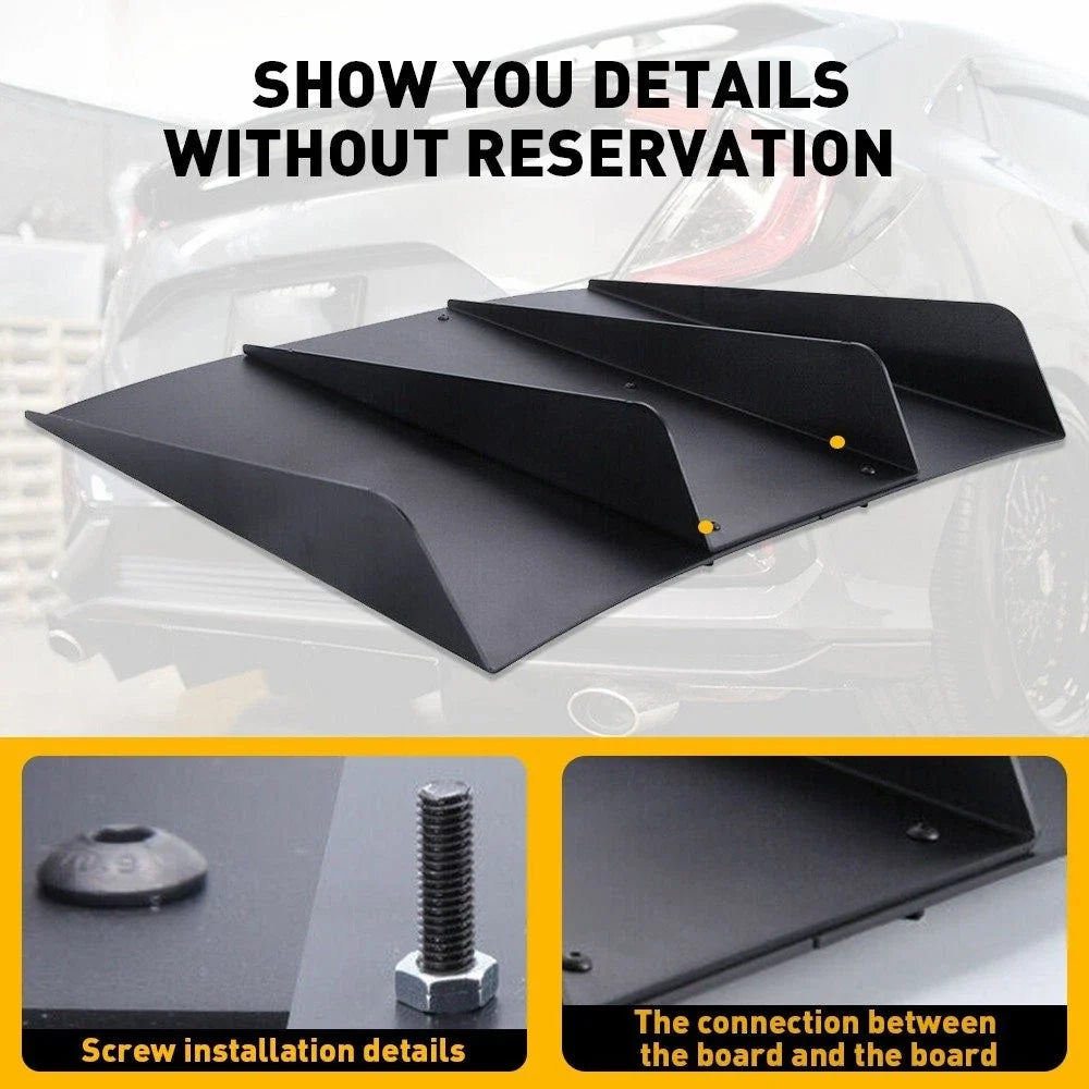 Bumper Spoiler Splitter Lip Rear Diffuser for Dodge Challenger Charger