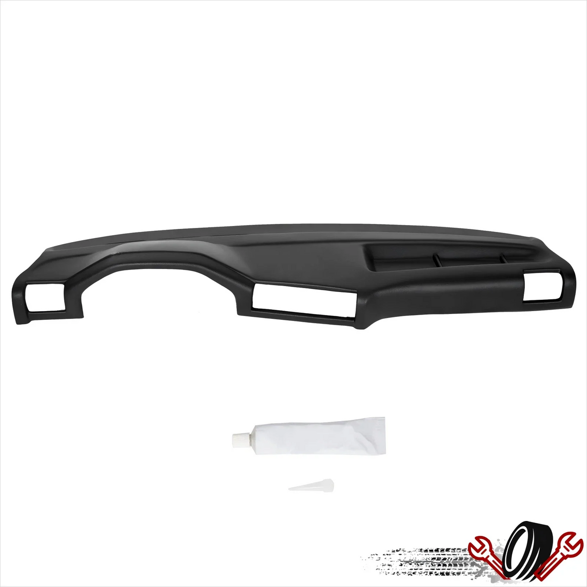 Molded Dash Cap Cover for BMW 3-Series E30 (1984–1991) Black