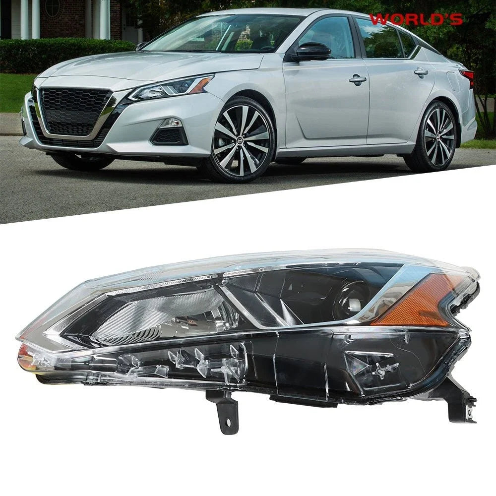 Halogen Headlight for Nissan Altima (2019–2021) Clear Driver Side