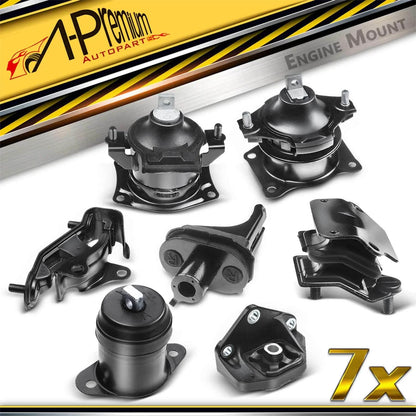 7X Engine Motor & Transmission Mount for Honda Accord (2003–2007)