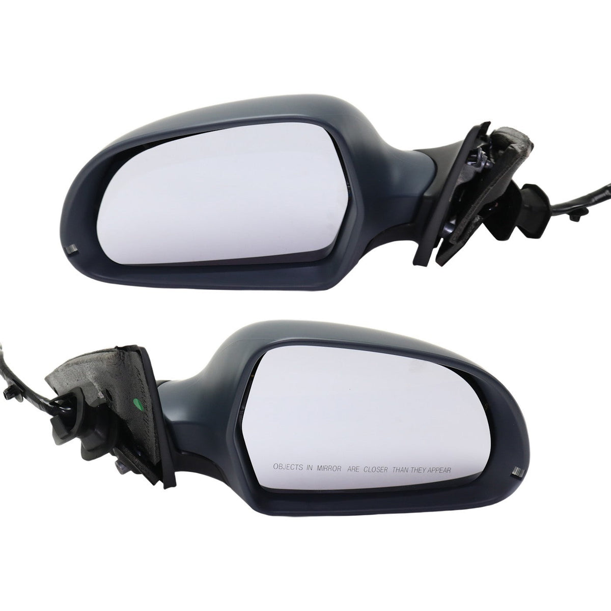 Set of 2 Heated Mirrors for Audi Sedan (Left & Right)