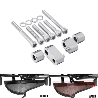 3/4'' Rider Floorboard Extension Spacer Kit for Harley Touring 2009-2026