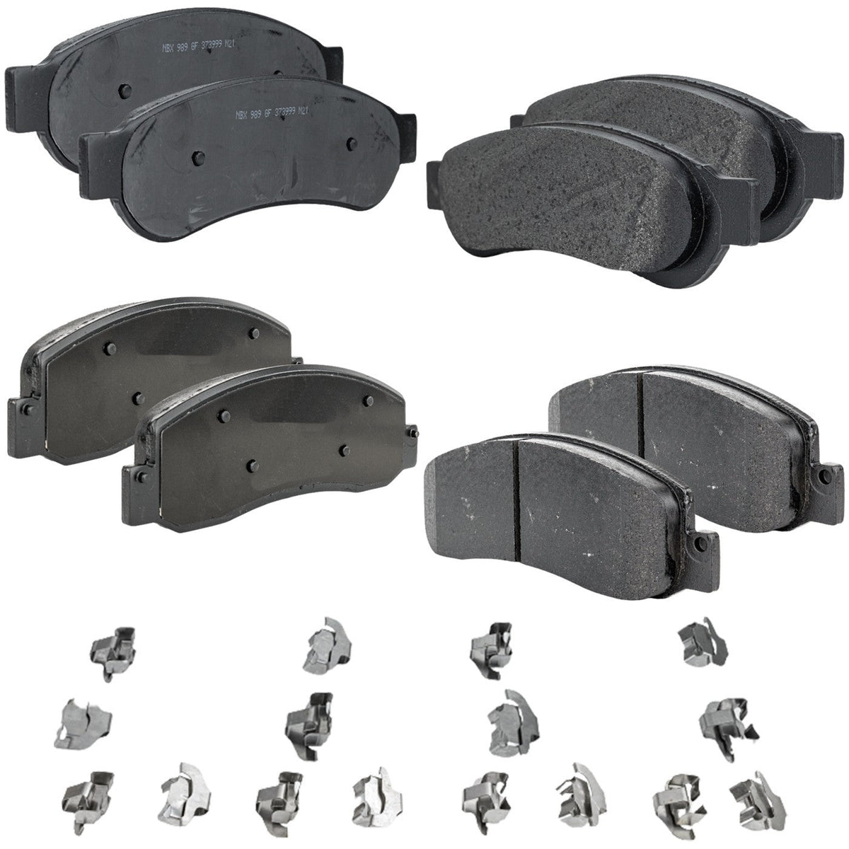 Front Brake Pads for Ford F-250 Super Duty (2008-2010)