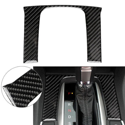Carbon Fiber Shift Cover Panel Trim for Honda Civic 2016-2019