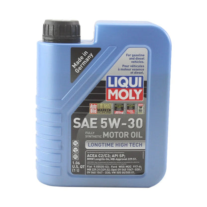 6L Liqui Moly Longtime HighTech 5W30 Engine Oil Change Kit for BMW E34 525i (1988–1995)