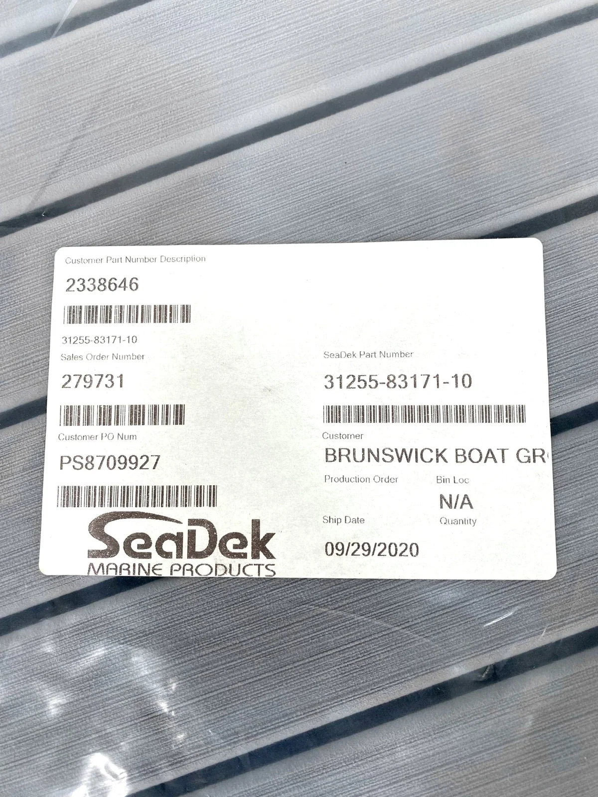 SeaDek Marine Deck Mat for Sea Ray 250 Sundancer (2010–2023) 31255-83171-10