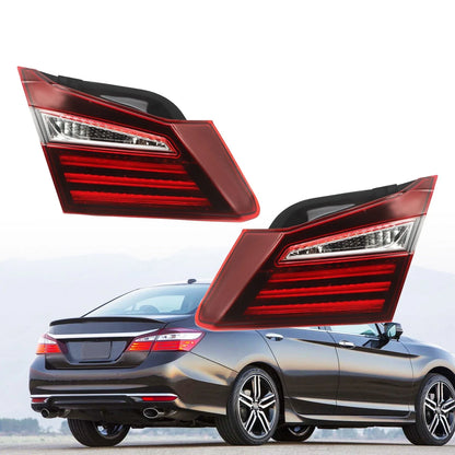 Set of 2 Inner Tail Lights for Honda Accord 2016-2017