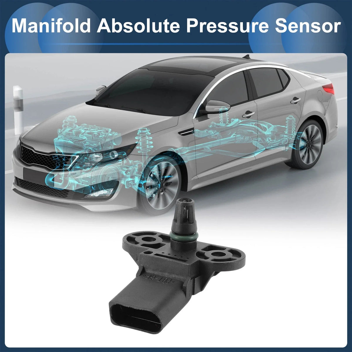MAP Pressure Sensor for Audi A4 (2005–2009)