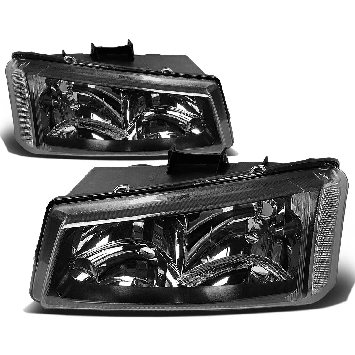 Headlight and Smoked LED Tail Light Kit for Silverado (2003–2007)
