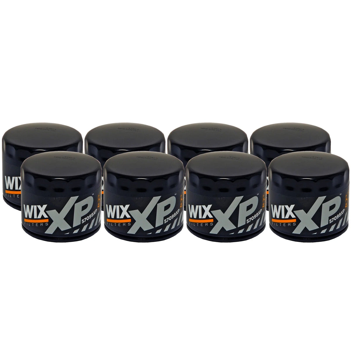 Set of 8 Wix XP Engine Oil Filters for Chevy GMC Old Pontiac (StdAsp)