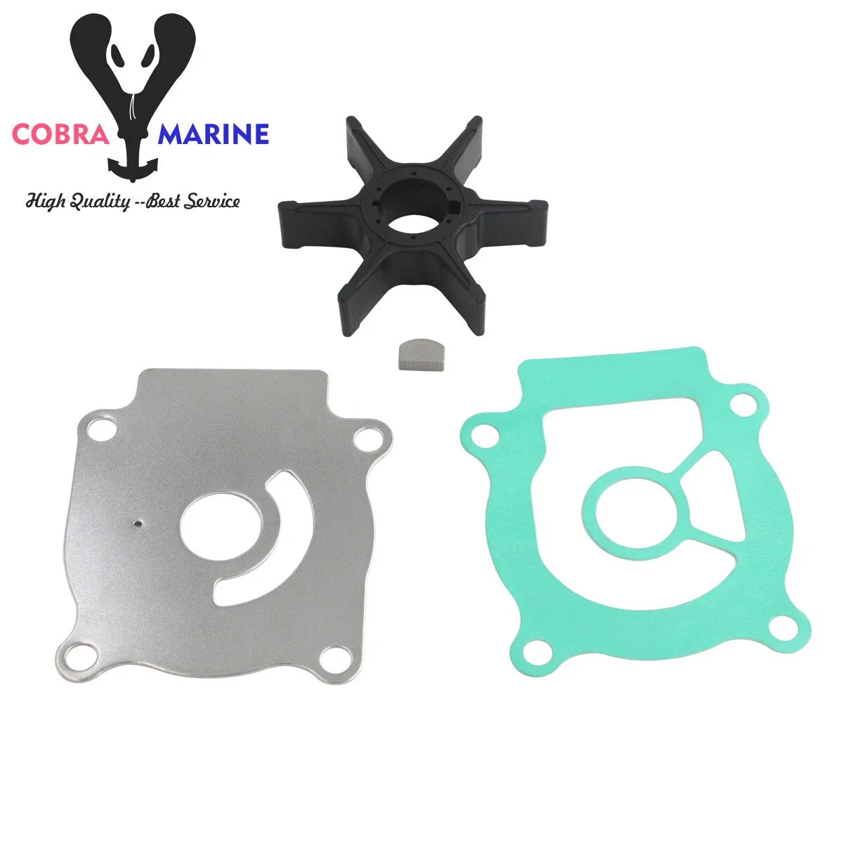 Water Pump Repair Kit for Suzuki DF25-30 DF40-50 (2000–2010) 17400-96353