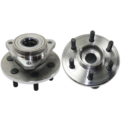 1997-2004 Dodge Dakota Front LH & RH Wheel Hubs 2-Wheel ABS 4WD