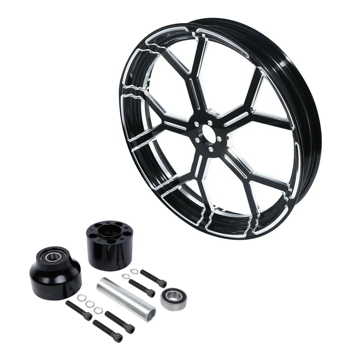 21" Front Wheel Rim for Harley Touring (2008–2023) Single Disc Hub