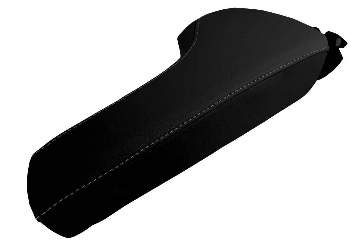 Console Lid Pull Over Cover Leather for Chevrolet Camaro (2016–2023) Gray Stitch