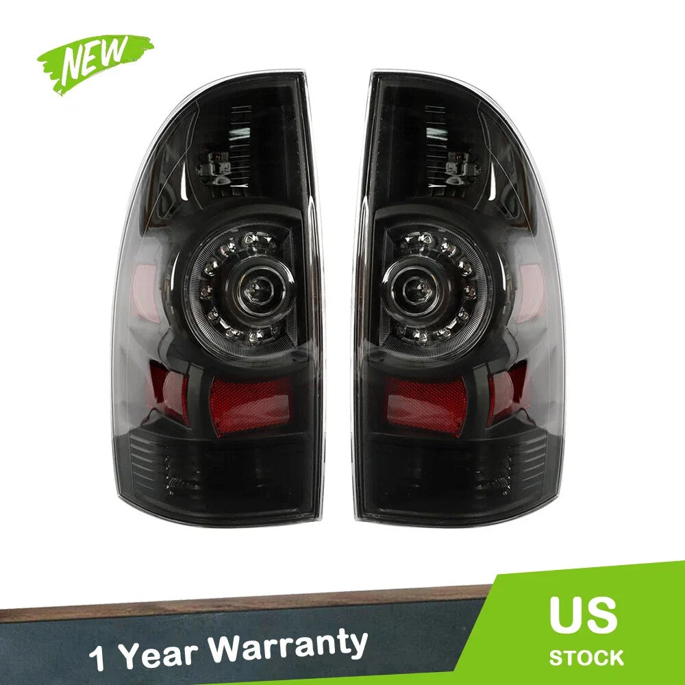 Tail Light Set for Toyota Tacoma (2005–2015) LED Rear Lamps Left+Right