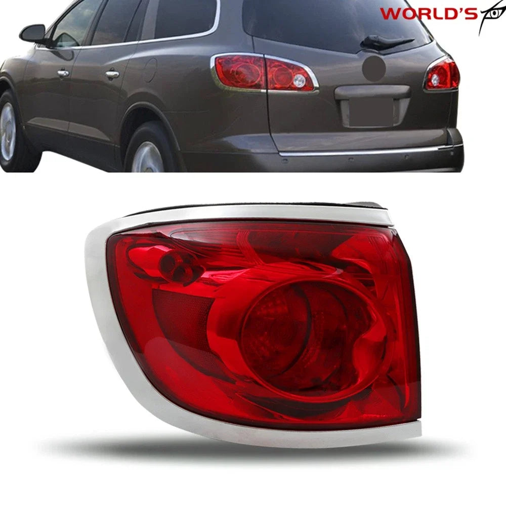 Outer Driver Left Side Tail Light Lens for Buick Enclave (2008–2012)
