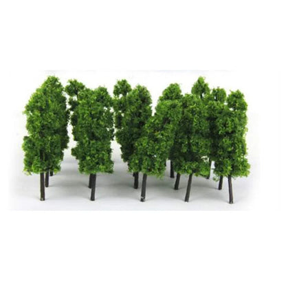DIY Train Railroad Layout Model Trees 40Pcs 8cm for HO OO Scale