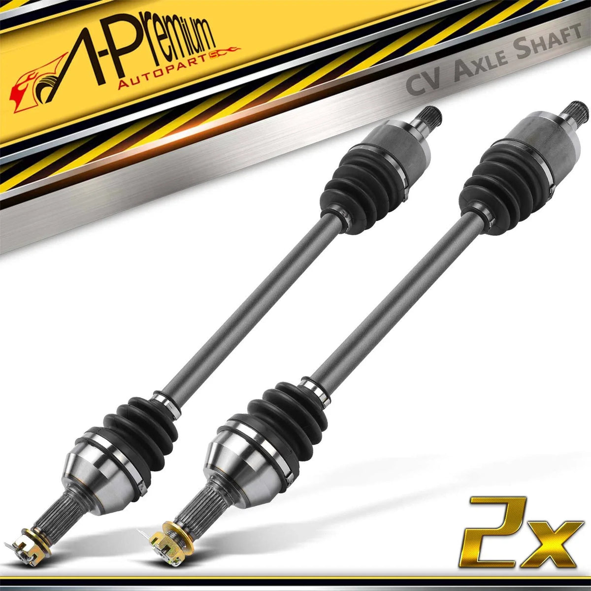 2X Rear CV Axle Assembly for Honda Pioneer 1000 (2016–2021)