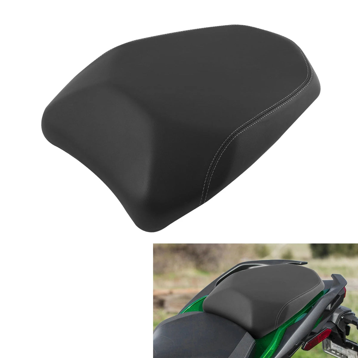 Rear Passenger Seat for Kawasaki Ninja H2 SX (2018–2021)