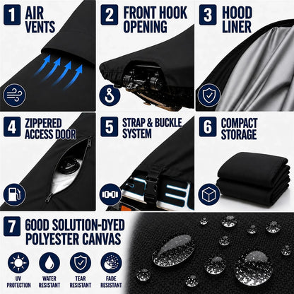 600 Denier Jet Ski Cover for Sea-Doo GTX 4-TEC (2002–2005)