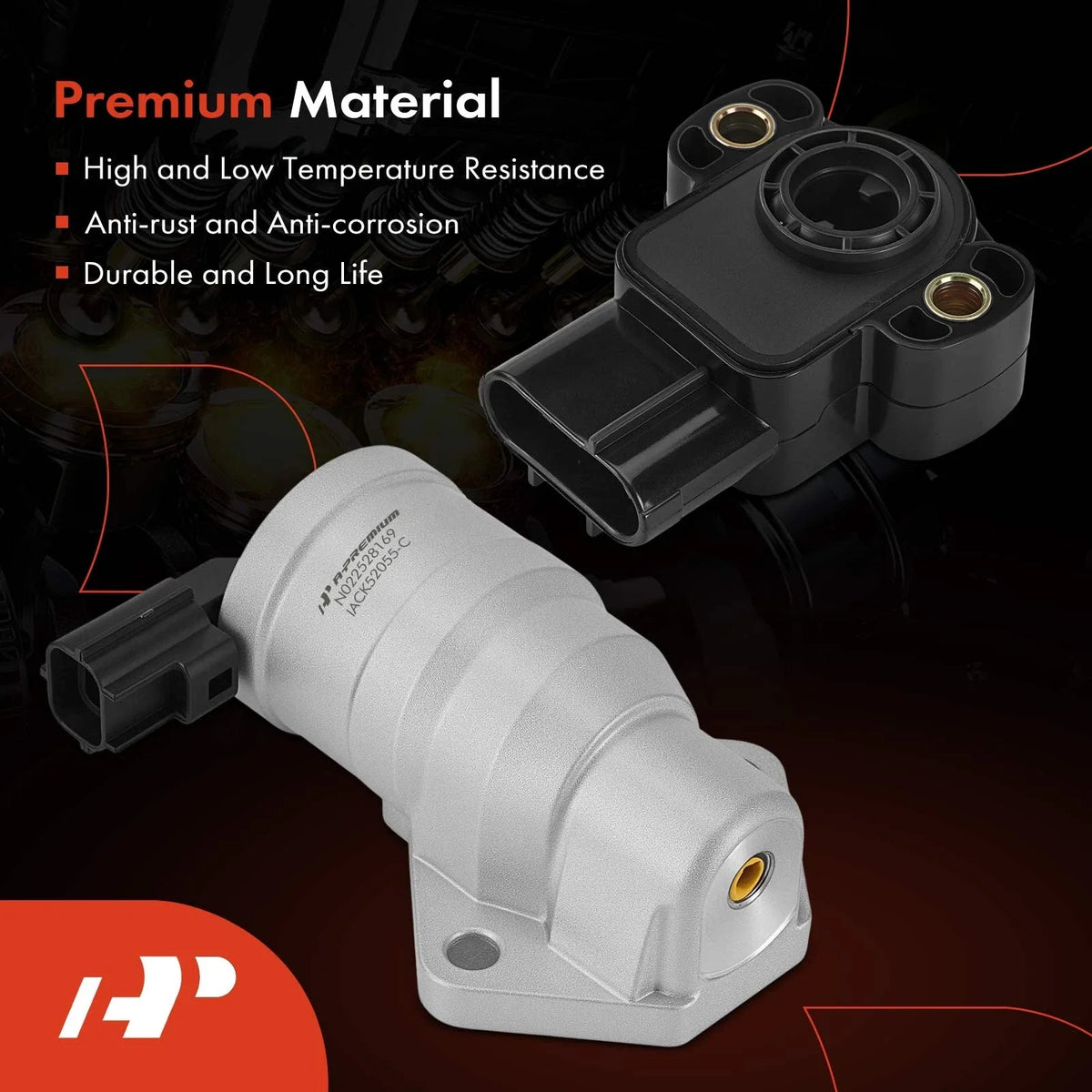 2X Throttle Position Sensor and Idle Air Control Valve for Ford F-150