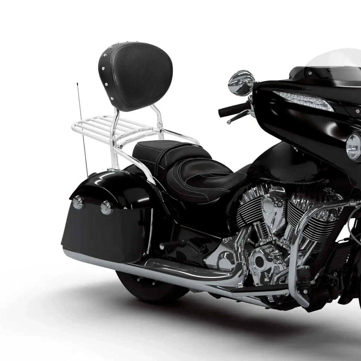 Backrest Sissy Bar & Luggage Rack for Indian Chieftain (2017–2025)