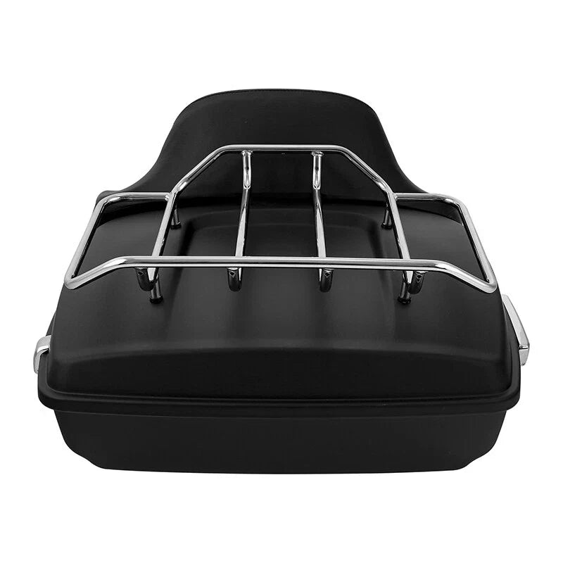 Matte Chopped Trunk Backrest Pad for Harley Touring Models (2014-2026)