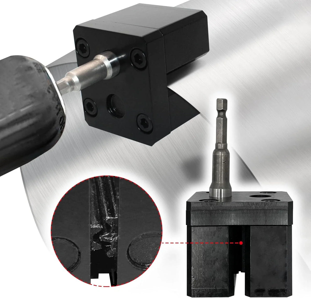 Sheet Metal Crimper with Impact Driver for C5A2