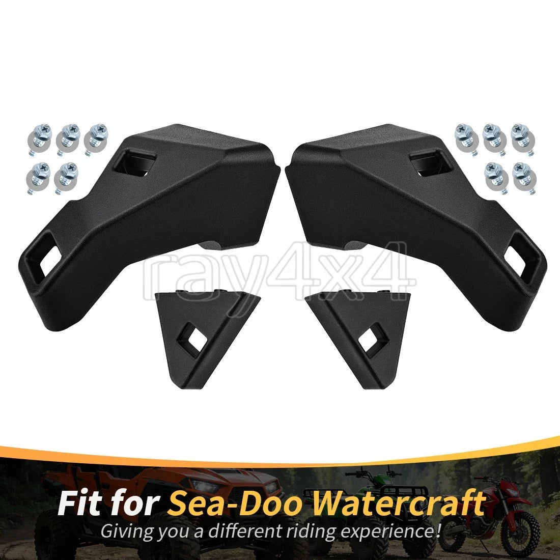 Left & Right Side Support Mount Kit for Sea-Doo RXT GTX 2017-2023