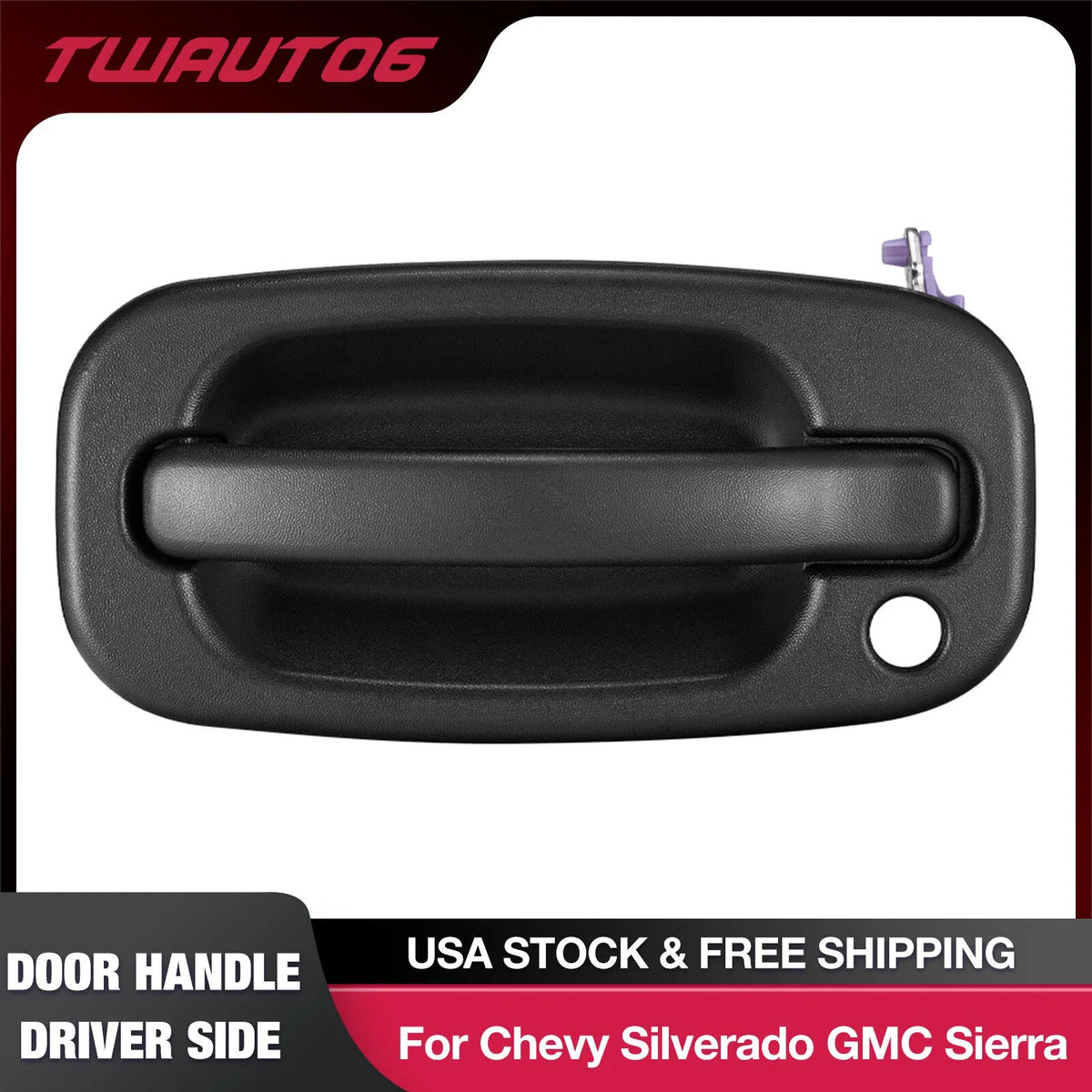 Front Driver Side Door Handle for Chevrolet Silverado Sierra (1999–2006)