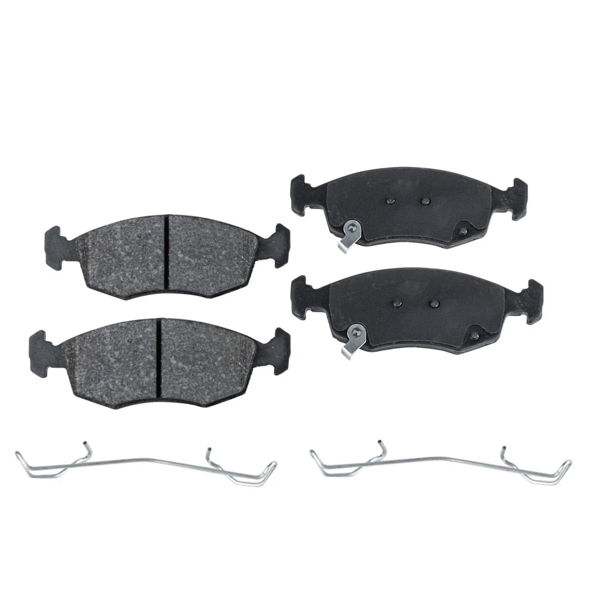 Set of 4 NAO Brake Pads for Fiat 500 (2012–2018)