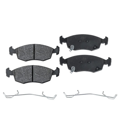 Set of 4 NAO Brake Pads for Fiat 500 (2012–2018)