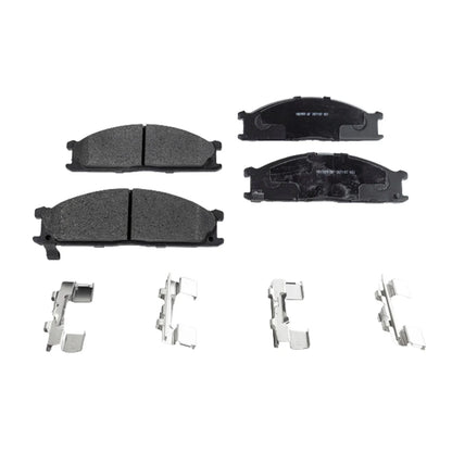 Front Brake Disc and Pad Kit for Nissan Frontier (1998–2004) Semi-Metallic