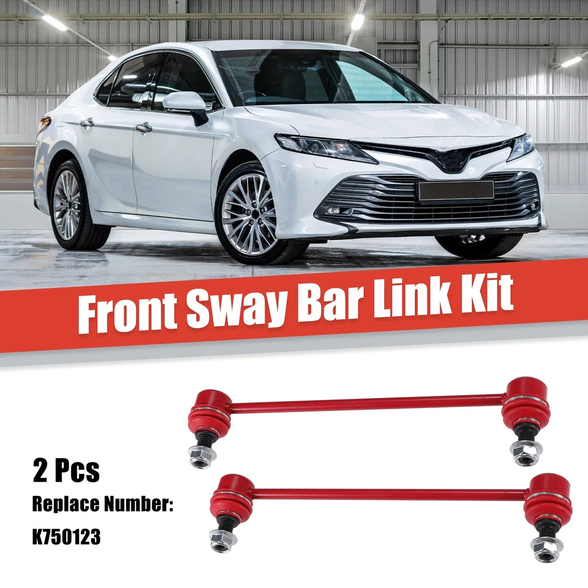 2X Front Stabilizer Sway Bar End Links for Toyota Camry Avalon (No.K750123)