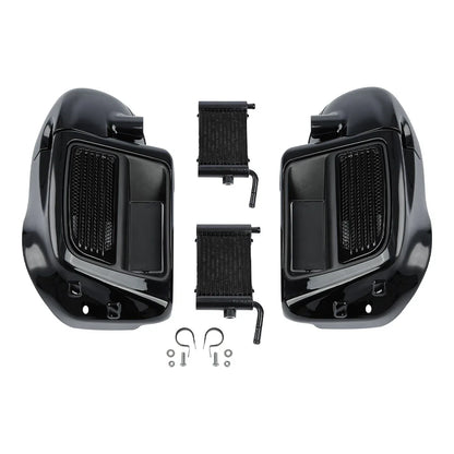Lower Fairings Radiators Engine Guard Bar for Harley Touring 2014-2024