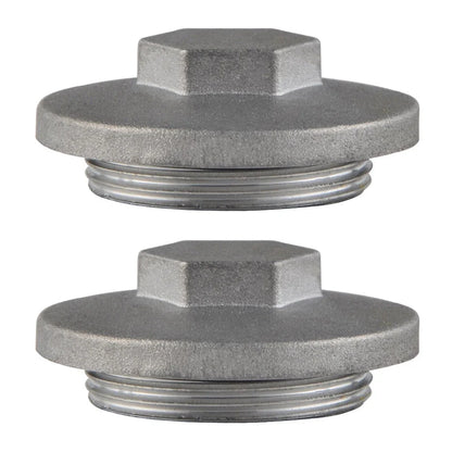 2X Valve Adjustor Cap Tappet Cover Oil Filler Nut for Honda