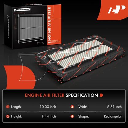Cabin Air Filter and Engine Filter for Nissan Rogue Sport 2017-2022